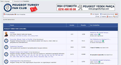 Desktop Screenshot of forum.peugeotturkey.com